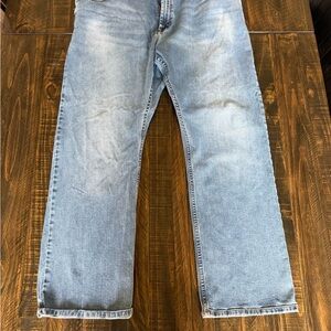 Wrangler Light Blue Straight-Leg Jeans